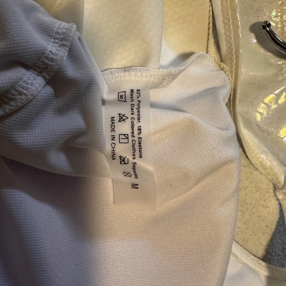 Metallic Snakeskin 1pc Thong Swimsuit new without tags - Picture 4 of 4